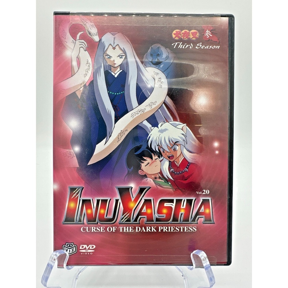 InuYasha Vol. 20 Curse of the Dark Priestess DVD VIZ Anime Complete